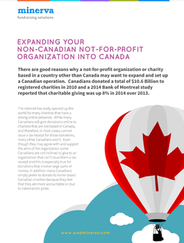 Expanding Your non-Canadian Not-for-profit Organization into Canada